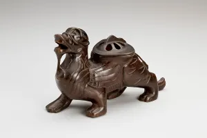 Incense Prints: Incense burner in the form of an animal, date unknown. Creator: Unknown