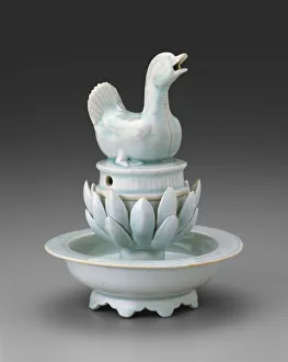 Incense Gallery: Incense Burner in the Form of a Duck, Song dynasty (960-1279), 12th century