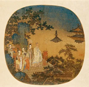 Incense Prints: Incense ceremony, 14th century. Creator: Chinese Master