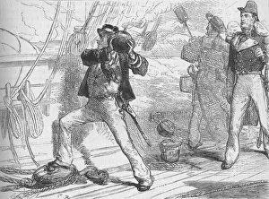 Bomarsund Prints: An Incident in the Attack on Bomarsund, c1880. Artist: C. R