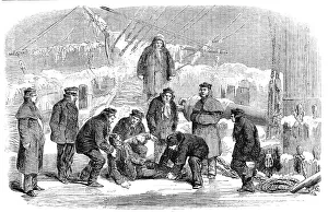 Merchant Seaman Prints: Incident on board The Cruiser, in the Gulf of Riga