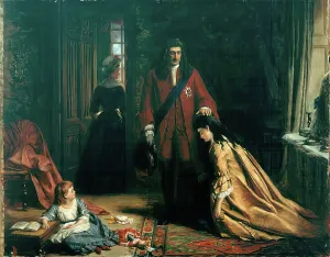 Oil On Board Prints: Incident in the life of Lady Mary Wortley, 1872. Creator: William Powell Frith
