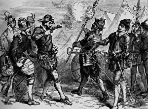 Opposition Prints: An Incident in the Siege of Leith, 1548-1560, (c1880)