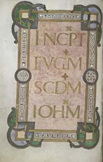 Gospel Of John Prints: Incipit to St John's Gospel