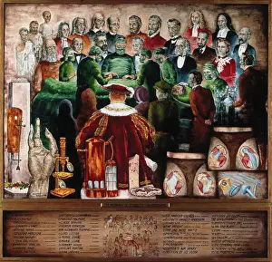 Tribute Prints: The incision: a tribute to research. Creator: Richard Bannister