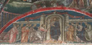 Faithfulness Gallery: The Incredulity of Saint Thomas, ca 1350. Artist: Anonymous