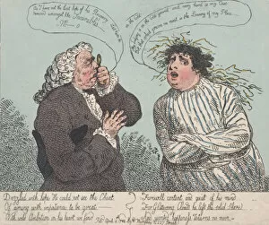 Charles James Fox Collection: The Incurable, April 4, 1784. April 4, 1784. Creator: Thomas Rowlandson