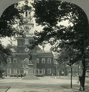 Sir William Collection: Independence Hall, where Declaration of Independence Was Signed in 1776, Philadelphia, Pa