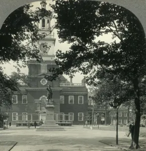 Declaration Prints: Independence Hall, where Declaration of Independence Was Signed in 1776, Philadelphia, Pa