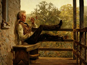 Veteran Gallery: Independence (Squire Jack Porter), 1858. Creator: Francis Blackwell Mayer
