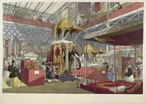 Inquisitive Prints: India No.4, 1854. Creators: Joseph Nash, Louis Haghe