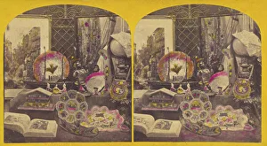 Beads Prints: Indian Beadwork, Yankee Notions, &c. about 1870. Creator: William England