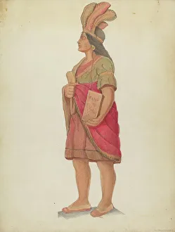 Indian, c. 1940. Creator: A. Zaidenberg
