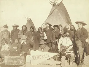 Oglala Prints: Indian chiefs and US officials 1 Two Strike 2 Crow Dog 3 Short Bull 4 High Hawk 5 Two Lance