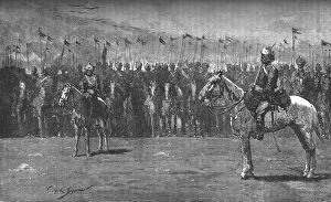 Anglo Egyptian War Gallery: The Indian Contingent - The Thirteenth Bengal Lancers, c1882