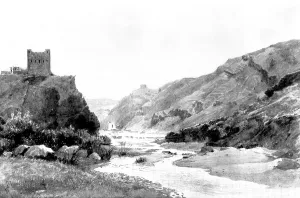 The Raj Prints: The Indian Frontier Rising - occupation of the Khyber: view