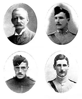 The Raj Prints: Indian Frontier Rising: officers killed in the British Reverse near Shin Kamar