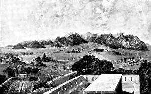 The Raj Prints: The Indian Frontier Rising: view of the scene of operations against the Bonerwals