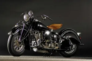Indian four IOE inline four 1940. Artist: Simon Clay