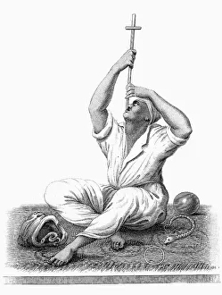 Swallowing Prints: The Indian Juggler, 1818