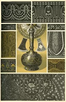 Repousse Gallery: Indian metal work, (1898). Creator: Unknown