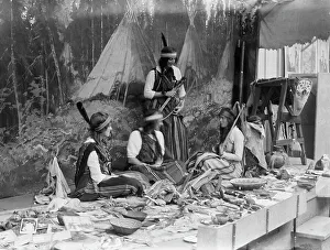 Tribal Culture Prints: Indian Missionary Exhibit, between c1910 and c1915. Creator: Bain News Service