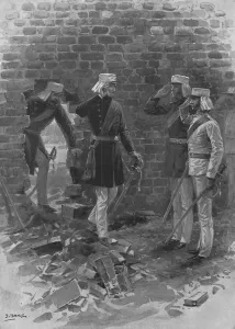 Revolt Of 1857 Prints: The Indian Mutiny, 1857-58: after the Relief of Lucknow