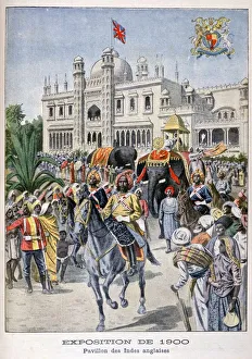 Pavilion Prints: The Indian pavilion at the Universal Exhibition of 1900, Paris, 1900