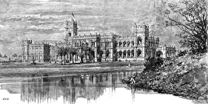 An Indian Prince at Home; The Palace and Grounds of the Maharajah of Dharbhanga, K. C. I. E. In the P Creator: Unknown