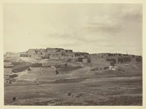 Tim Osullivan Prints: Indian Pueblo, Zuni, N. M. View from the South, 1873. Creator: Tim O Sullivan