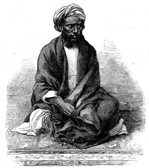 Revolt Of 1857 Prints: Indian rebel, Zahoor-ool-Hoosein, recently captured, 1862. Creator: Unknown