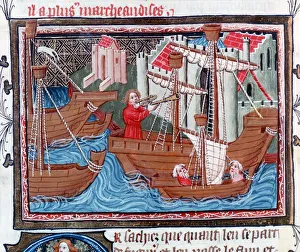 Indian sailing ships described by Marco Polo, 15th century