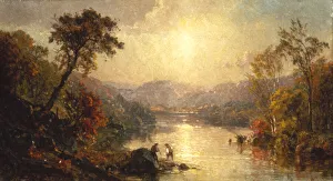 Cropsey Jasper Francis Prints: Indian Summer, 1886. Creator: Jasper Francis Cropsey