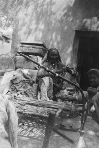 Caste Prints: Indian woman of the lowest caste, Howshera, 1917