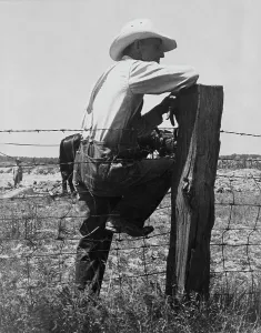 Indiana farmer, 1936. Creator: Dorothea Lange
