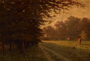 Edge Prints: Indiana Landscape, 1894. Creator: Richard Gruelle