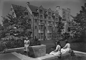Students Prints: Indiana University, Bloomington, Indiana, 1942. Creator: Gottscho-Schleisner, Inc