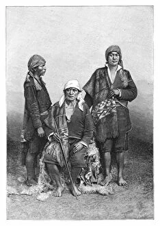 Images Dated 27th February 2008: Indians of Tecpan, Guatemala, c1890.Artist: Henri Thiriat