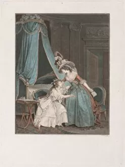 The Indiscretion, 1788. Creator: Jean Francois Janinet (French, 1752-1814)