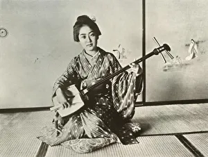 The Indispensible Geisha, 1910. Creator: Herbert Ponting