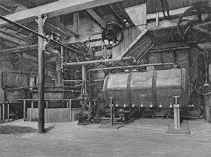 Machine Prints: Industrial alcohols factory of Folch