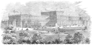 Botanic Garden Prints: The Industrial Exhibition, at Munich, 1854. Creator: Unknown