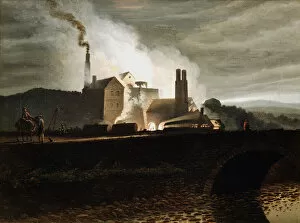 Pollution Gallery: Industrial landscape, Wales, 19th century. Artist: Penry Williams
