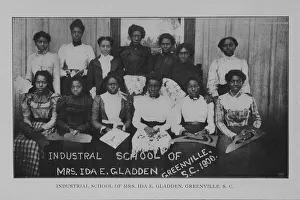 Industrial school of Mrs. Ida E. Gladden, Greenville, S.C. 1902. Creator: Unknown