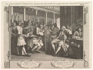 The Industrious Prentice Alderman of London, The Idle One Brought Before Hi