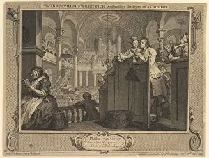 Morality Collection: The Industrious Prentice Performing the Duty of a Christian: Industry and I