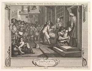 The Industrious Prentice Out of his Time and Married to his Masters Daught