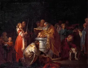 1765 Prints: Infant Baptism in Russia, 1765