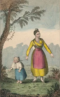 Capuchin Prints: Infant Capuchin, 1825