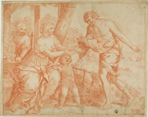 Stumping Prints: Infant Oedipus Brought Home by Shepherd, 1675/99